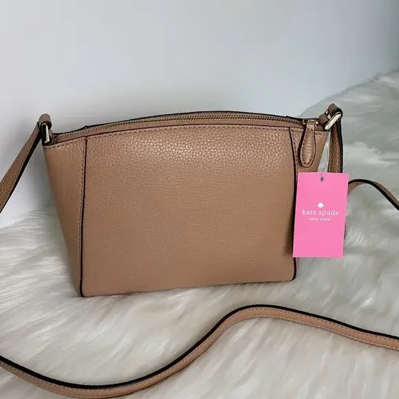 NWT Kate Spade Monica Crossbody Pebbled Leather Purse Bag - Picture 5 of 8